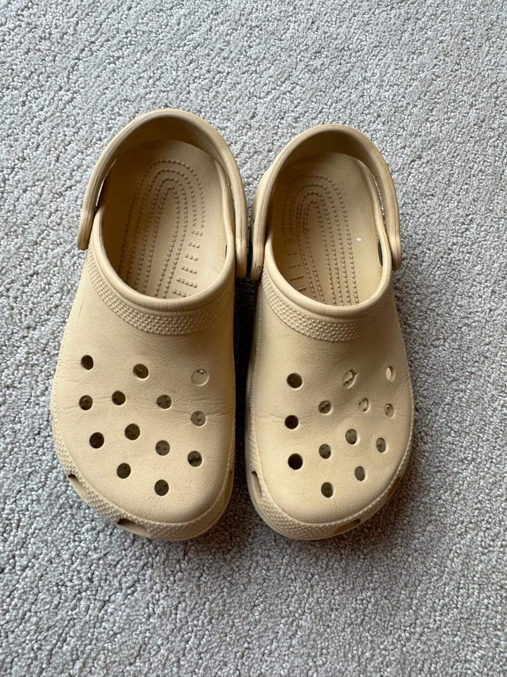 Kids Classic Comfort Clog in Beige